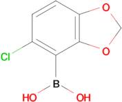 (5-Chlorobenzo[d][1,3]dioxol-4-yl)boronic acid