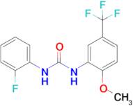 N-(2-Fluorophenyl)-N'-[2-methoxy-5-(trifluoromethyl)phenyl]urea