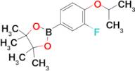 2-(3-Fluoro-4-isopropoxyphenyl)-4,4,5,5-tetramethyl-1,3,2-dioxaborolane