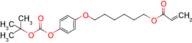 6-(4-((tert-Butoxycarbonyl)oxy)phenoxy)hexyl acrylate