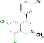 (R)-4-(3-Bromophenyl)-6,8-dichloro-2-methyl-1,2,3,4-tetrahydroisoquinoline