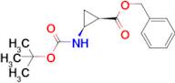 Benzyl (1R,2S)-2-((tert-butoxycarbonyl)amino)cyclopropane-1-carboxylate