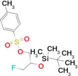 (S)-2-((tert-Butyldimethylsilyl)oxy)-3-fluoropropyl 4-methylbenzenesulfonate