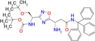 tert-Butyl ((R)-1-(5-((S)-1-amino-3-oxo-3-(tritylamino)propyl)-1,2,4-oxadiazol-3-yl)-2-(tert-butoxy)ethyl)carbamate