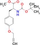 Methyl (S)-2-((tert-butoxycarbonyl)amino)-3-(4-(prop-2-yn-1-yloxy)phenyl)propanoate