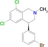 (S)-4-(3-bromophenyl)-6,8-dichloro-2-methyl-1,2,3,4-tetrahydroisoquinoline