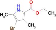 Ethyl 4-bromo-3,5-dimethyl-1H-pyrrole-2-carboxylate