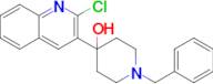 3-(1-Benzyl-4-hydroxypiperidin-4-yl)-2-chloroquinoline