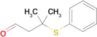 3-Methyl-3-(phenylthio)butanal