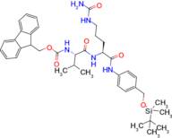 (9H-Fluoren-9-yl)methyl ((S)-1-(((S)-1-((4-(((tert-butyldimethylsilyl)oxy)methyl)phenyl)amino)-1...