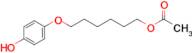 6-(4-Hydroxyphenoxy)hexyl acetate