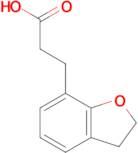 3-(2,3-Dihydro-1-benzofuran-7-yl)propanoic acid