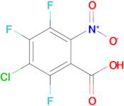 3-Chloro-2,4,5-trifluoro-6-nitrobenzoic acid