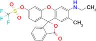 3'-(Ethylamino)-2'-methyl-3-oxo-3H-spiro[isobenzofuran-1,9'-xanthen]-6'-yl trifluoromethanesulfona…