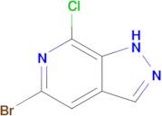 5-Bromo-7-chloro-1H-pyrazolo[3,4-c]pyridine