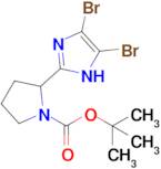 tert-Butyl 2-(4,5-dibromo-1H-imidazol-2-yl)pyrrolidine-1-carboxylate