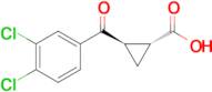 (1R,2R)-2-(3,4-Dichlorobenzoyl)cyclopropane-1-carboxylic acid