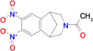 1-(7,8-Dinitro-1,2,4,5-tetrahydro-3H-1,5-methanobenzo[d]azepin-3-yl)ethan-1-one