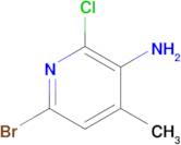 6-Bromo-2-chloro-4-methylpyridin-3-amine