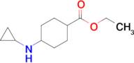 Ethyl 4-(cyclopropylamino)cyclohexanecarboxylate