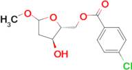 ((2R,3S)-3-hydroxy-5-methoxytetrahydrofuran-2-yl)methyl 4-chlorobenzoate