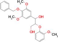 1-(4-(Benzyloxy)-3,5-dimethoxyphenyl)-2-(2-methoxyphenoxy)propane-1,3-diol