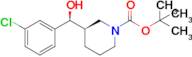 Tert-butyl (R)-3-((S)-(3-chlorophenyl)(hydroxy)methyl)piperidine-1-carboxylate