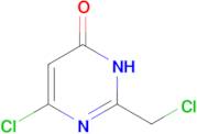 6-chloro-2-(chloromethyl)-3,4-dihydropyrimidin-4-one