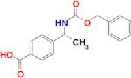 4-[(1R)-1-[[(Phenylmethoxy)carbonyl]amino]ethyl]benzoic acid