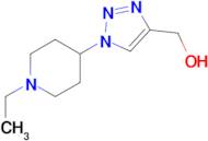 (1-(1-Ethylpiperidin-4-yl)-1H-1,2,3-triazol-4-yl)methanol