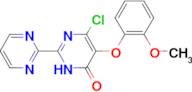 6-chloro-5-(2-methoxyphenoxy)-3,4-dihydro-[2,2'-bipyrimidin]-4-one