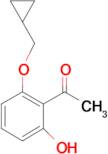 1-(2-(Cyclopropylmethoxy)-6-hydroxyphenyl)ethanone