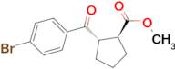 (1S,2S)-methyl 2-(4-bromobenzoyl)cyclopentanecarboxylate