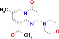 9-Acetyl-7-methyl-2-morpholino-4H-pyrido[1,2-a]pyrimidin-4-one