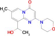 9-(1-hydroxyethyl)-7-methyl-2-morpholino-4H-pyrido[1,2-a]pyrimidin-4-one