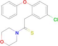 2-(5-Chloro-2-phenoxyphenyl)-1-morpholinoethanethione