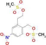 2-(2-(Methylsulfonyloxy)ethyl)-4-nitrobenzyl (methanesulfonate)