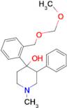 4-(2-((Methoxymethoxy)methyl)phenyl)-1-methyl-3-phenylpiperidin-4-ol