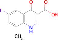 6-Iodo-8-methyl-4-oxo-1,4-dihydroquinoline-3-carboxylic acid