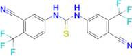 1-(4-Cyano-3-(trifluoromethyl)phenyl)-3-(3-cyano-4-(trifluoromethyl)phenyl)thiourea