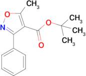 tert-Butyl 5-methyl-3-phenylisoxazole-4-carboxylate