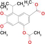 Methyl 4-acetoxy-8-isopropyl-6,7-dimethoxy-2-naphthoate