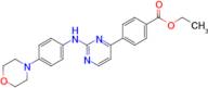 Ethyl 4-(2-(4-morpholinophenylamino)pyrimidin-4-yl)benzoate