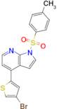 4-(4-Bromothiophen-2-yl)-1-tosyl-1H-pyrrolo[2,3-b]pyridine