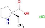 (R)-2-Ethylpyrrolidine-2-carboxylic acid hydrochloride