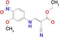 ethyl 2-cyano-3-[(3-methoxy-4-nitrophenyl)amino]prop-2-enoate
