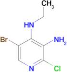 5-Bromo-2-chloro-N4-ethylpyridine-3,4-diamine