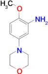 2-Methoxy-5-morpholinoaniline