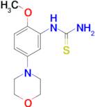 1-(2-Methoxy-5-morpholinophenyl)thiourea