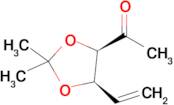 1-((4R,5R)-2,2-dimethyl-5-vinyl-1,3-dioxolan-4-yl)ethanone